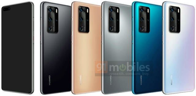 Huawei-P40-and-P40-Pro-5-color-render
