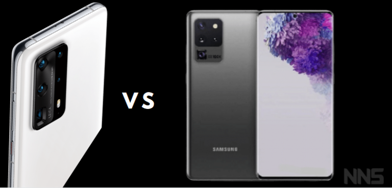 Huawei P40 Pro + and the Samsung Galaxy S20 Ultra Comparision