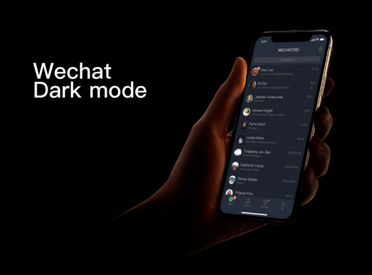WeChat Dark Mode