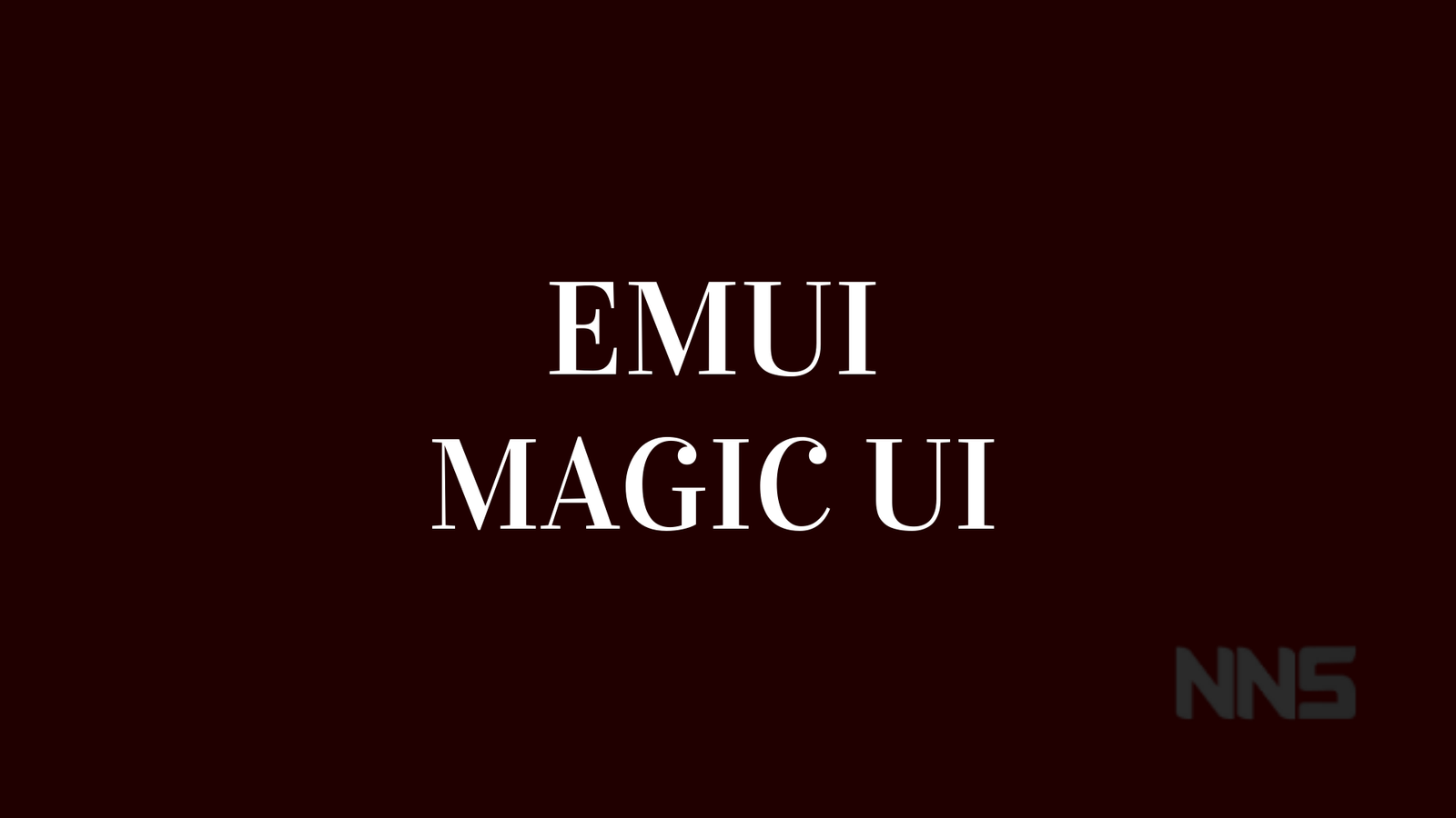 EMUI and Magic UI Update
