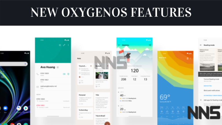 New Oxygenos features