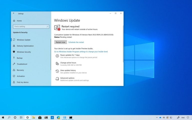 May update windows 2020