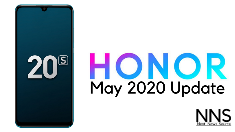 Honor 20S May 2020 Update