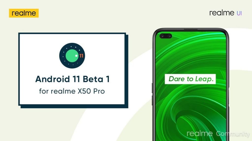 Realme X50 Pro Android 11