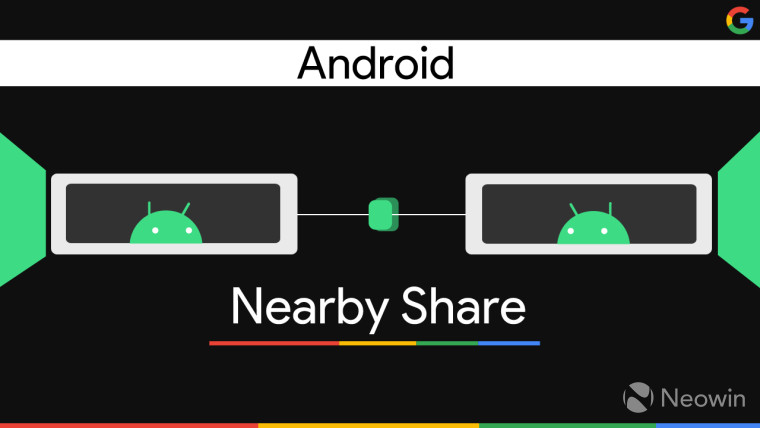 nearby share between android and iphone