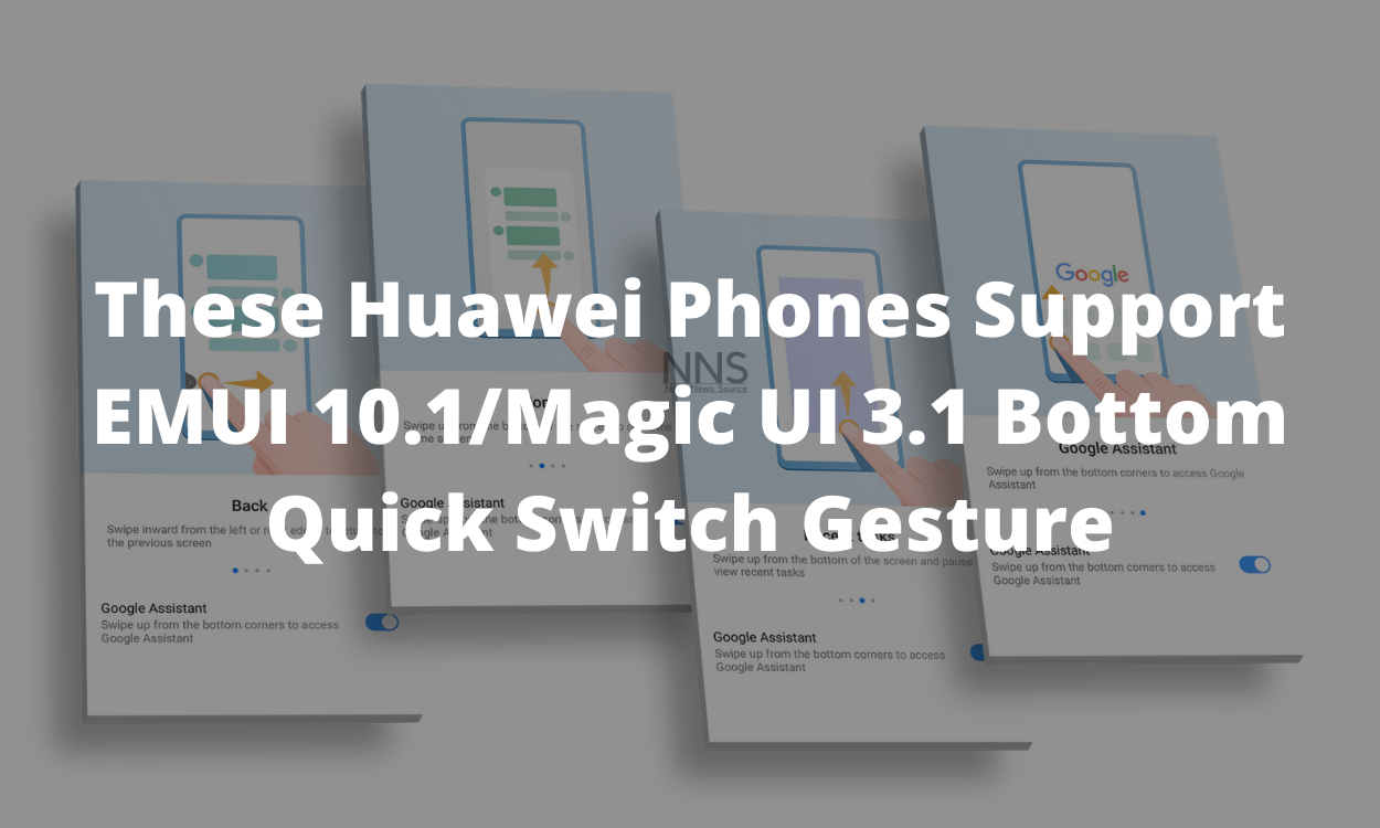 EMUI 10.1 Bottom Swith Gesture Phone List