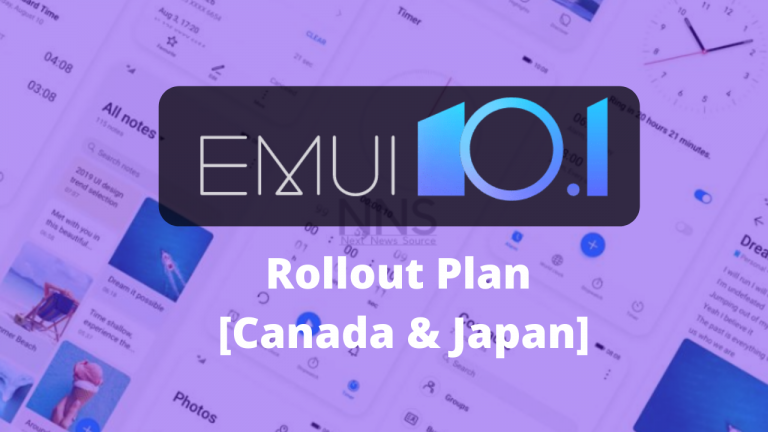 EMUI 10.1 rollout plan