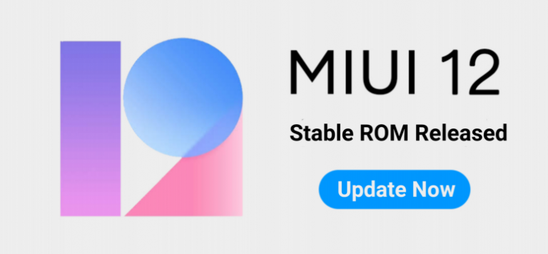 MIUI 12 Stable ROM