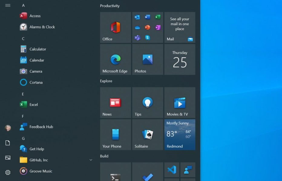 How to turn on the new Windows 10 Start Menu (Insiders) - NNS