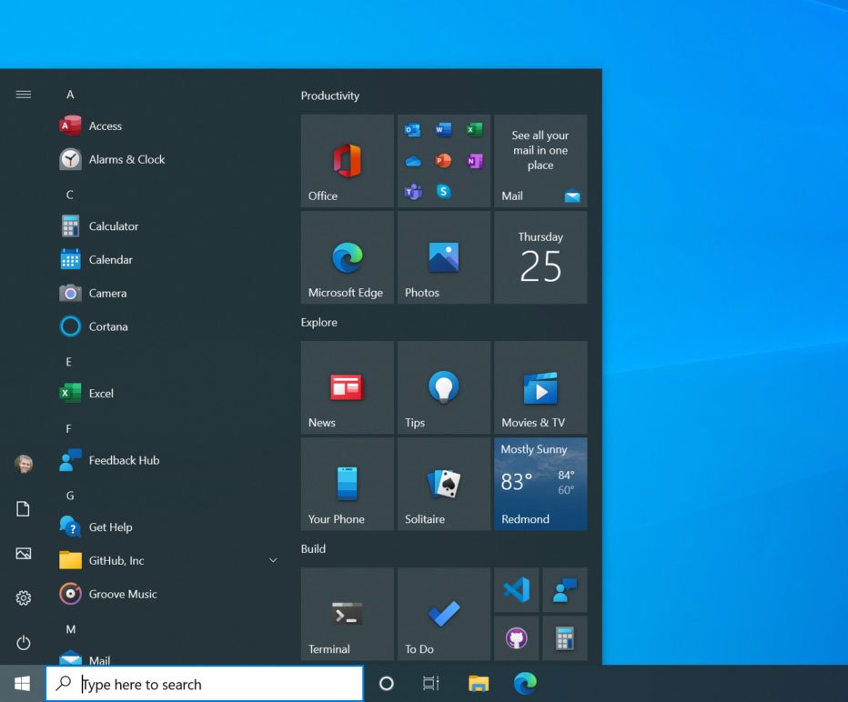 How to turn on the new Windows 10 Start Menu (Insiders) - NNS