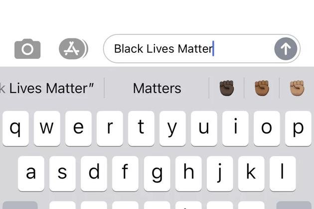 Apple's iOS input
