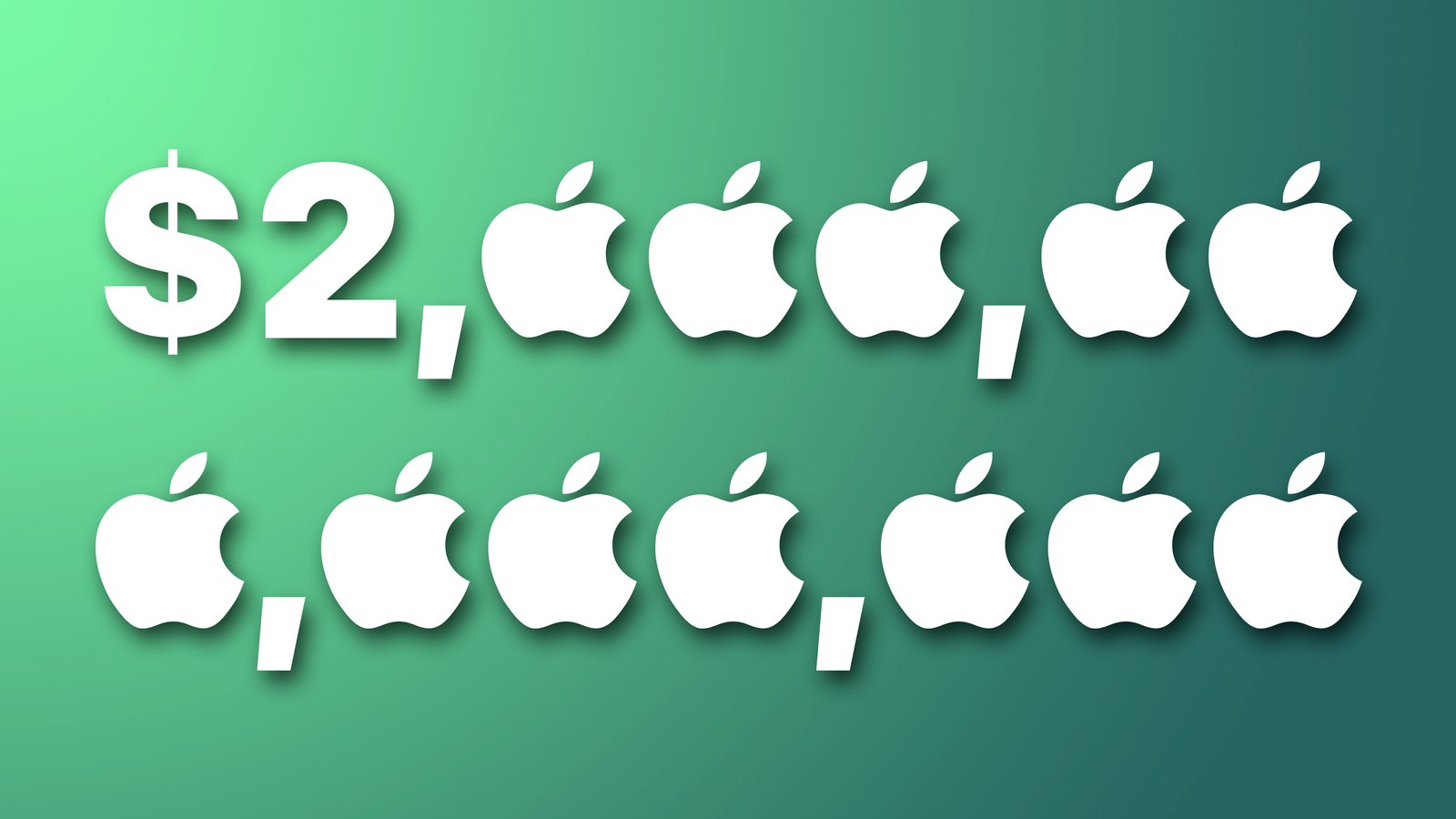 Apple 2 Trillion Market Value