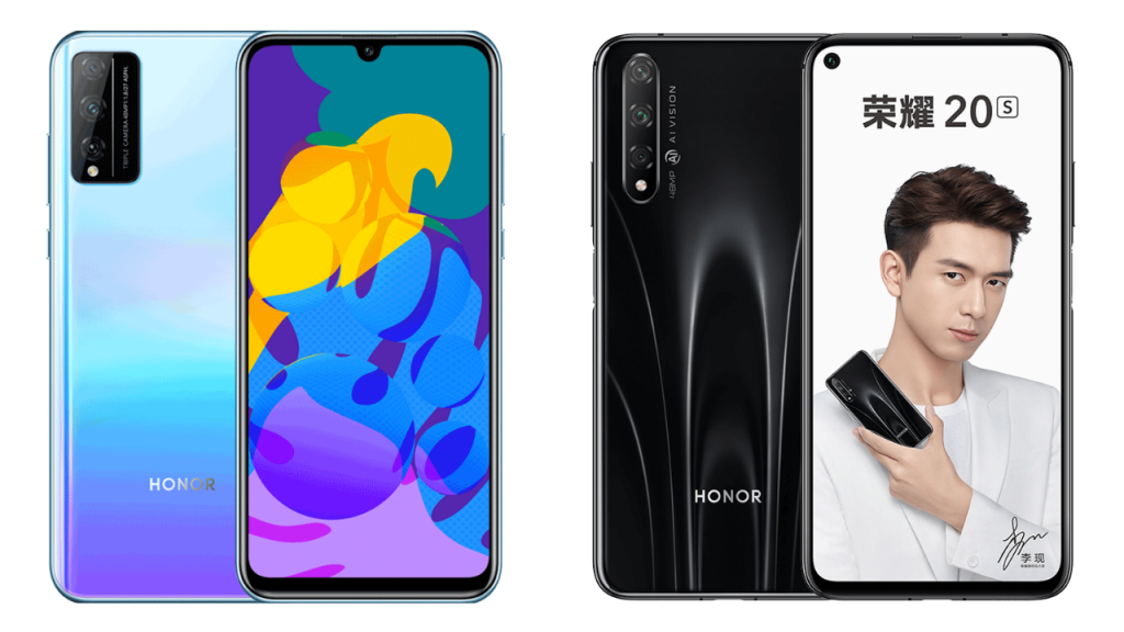 Honor 20S and Honor Play 4T Pro
