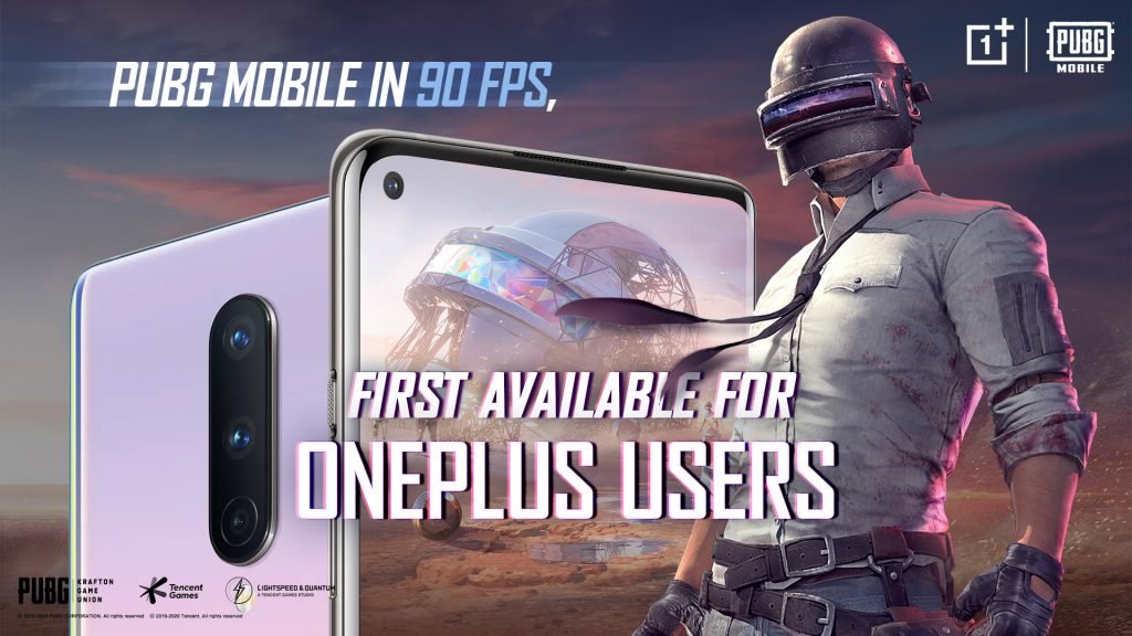 PUBG Mobile 90FPS OnePlus Devices