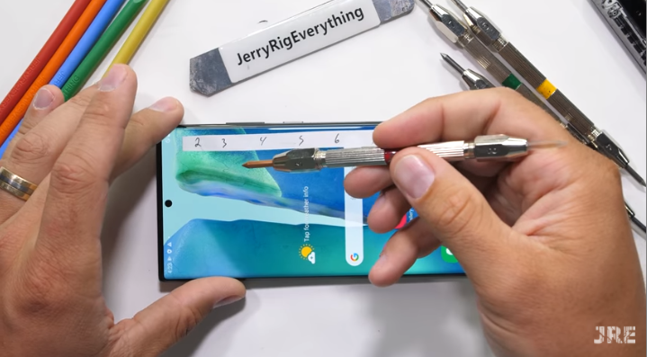 Samsung Galaxy Note 20 Ultra endurance test