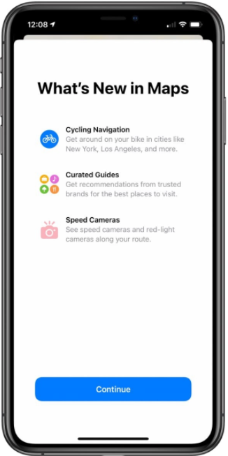 iOS 14 beta 6 - maps