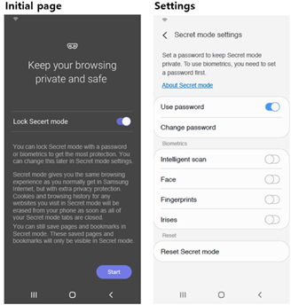 Better User privacy in Secret Mode
