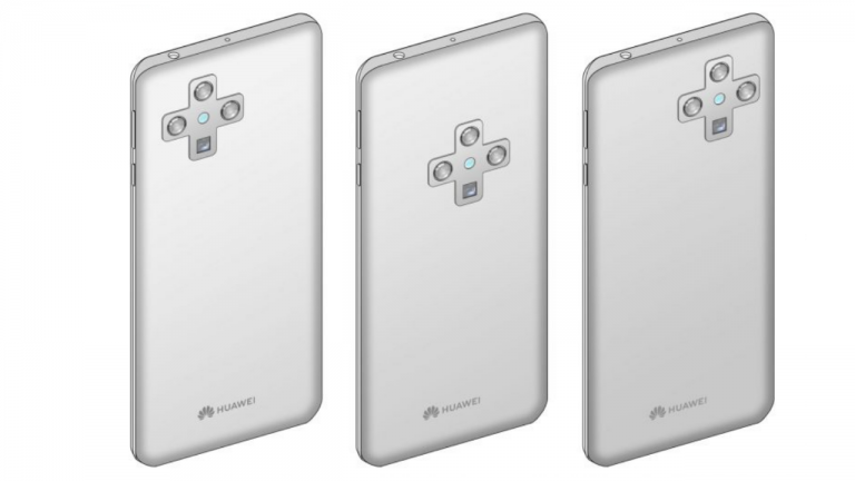 Huawei patent with periscopic zoom