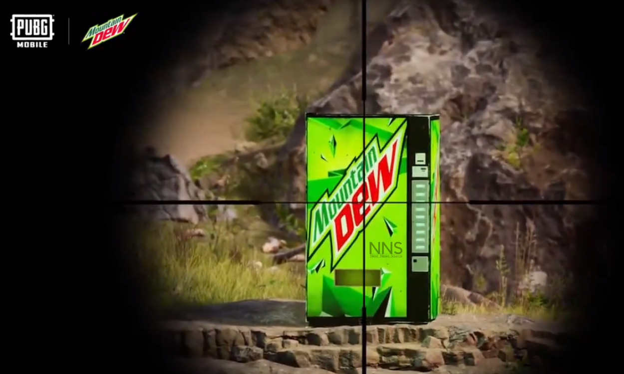 PUBG Mobile With Mountain Dew