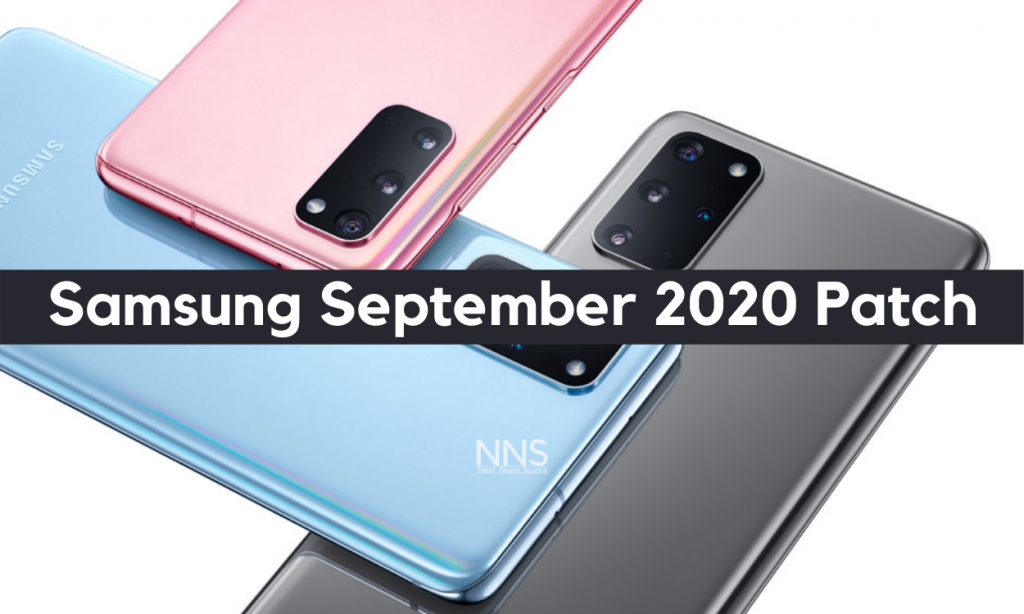 Samsung September 2020 Patch