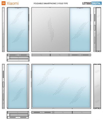 Xiaomi-patent-foldable-device-Z-Shape
