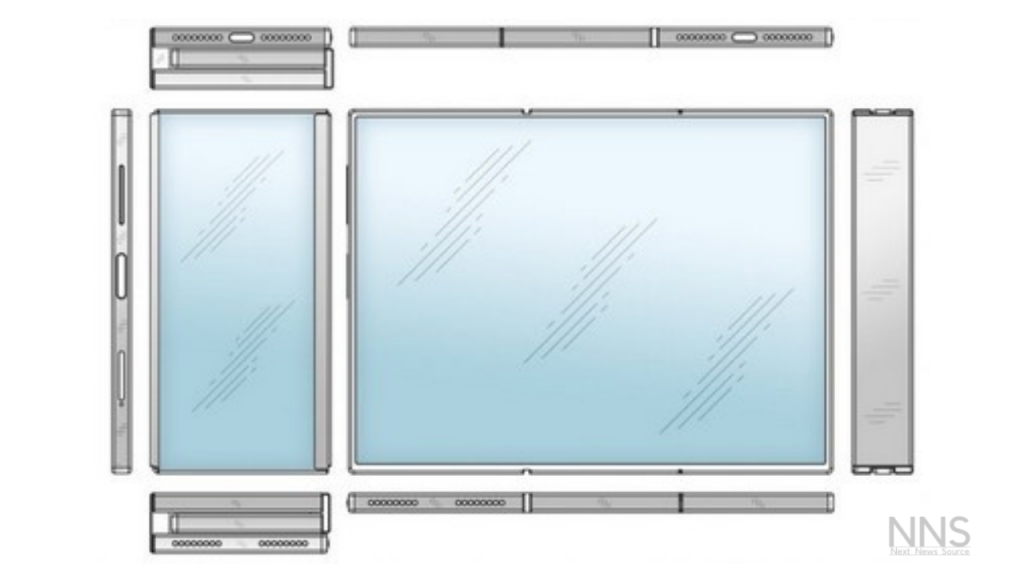 Z Shape Foldable Phone from Xiaomi