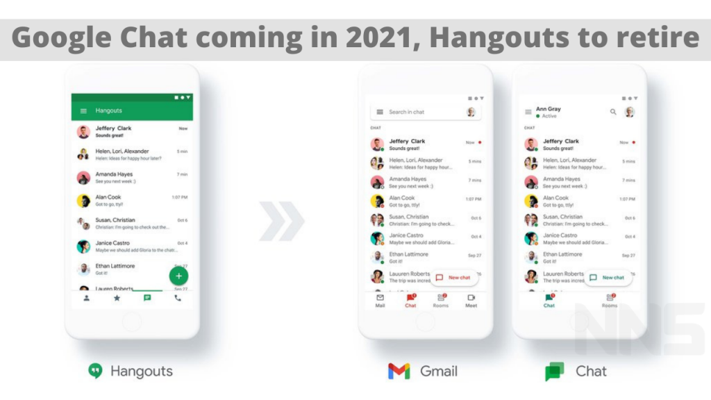 Google Chat coming in 2021, Hangouts to retire