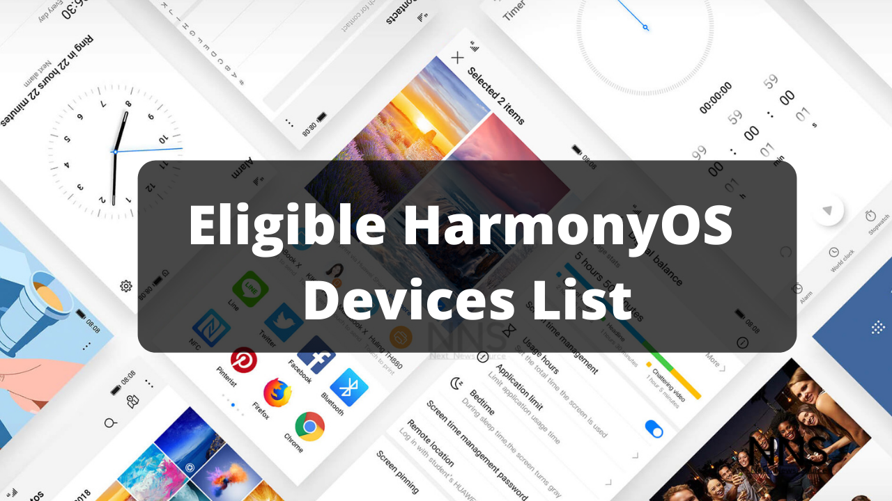 HarmonyOS 2.0 Devices List