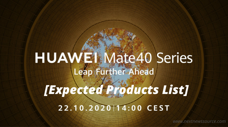 Huawei likely to announce these products on October 22 event