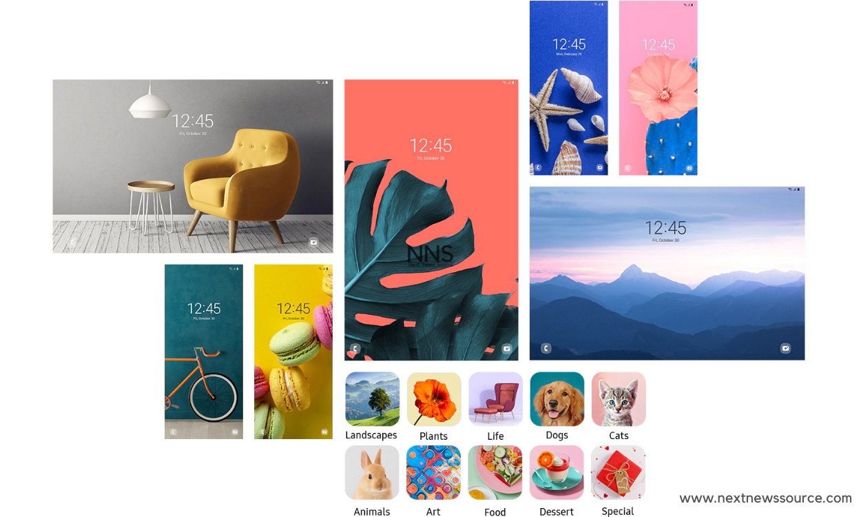 One UI 3.0 Dynamic Lock Screen