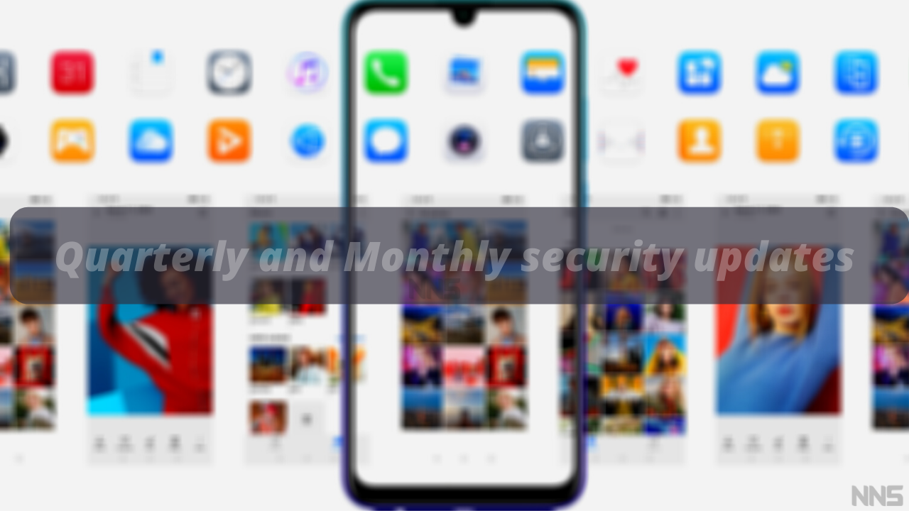 Quarterly and Monthly security updates