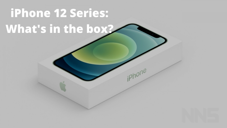 iPhone 12 series inside the box