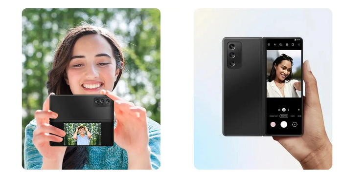 Dual Preview and Rear Camera Selfie