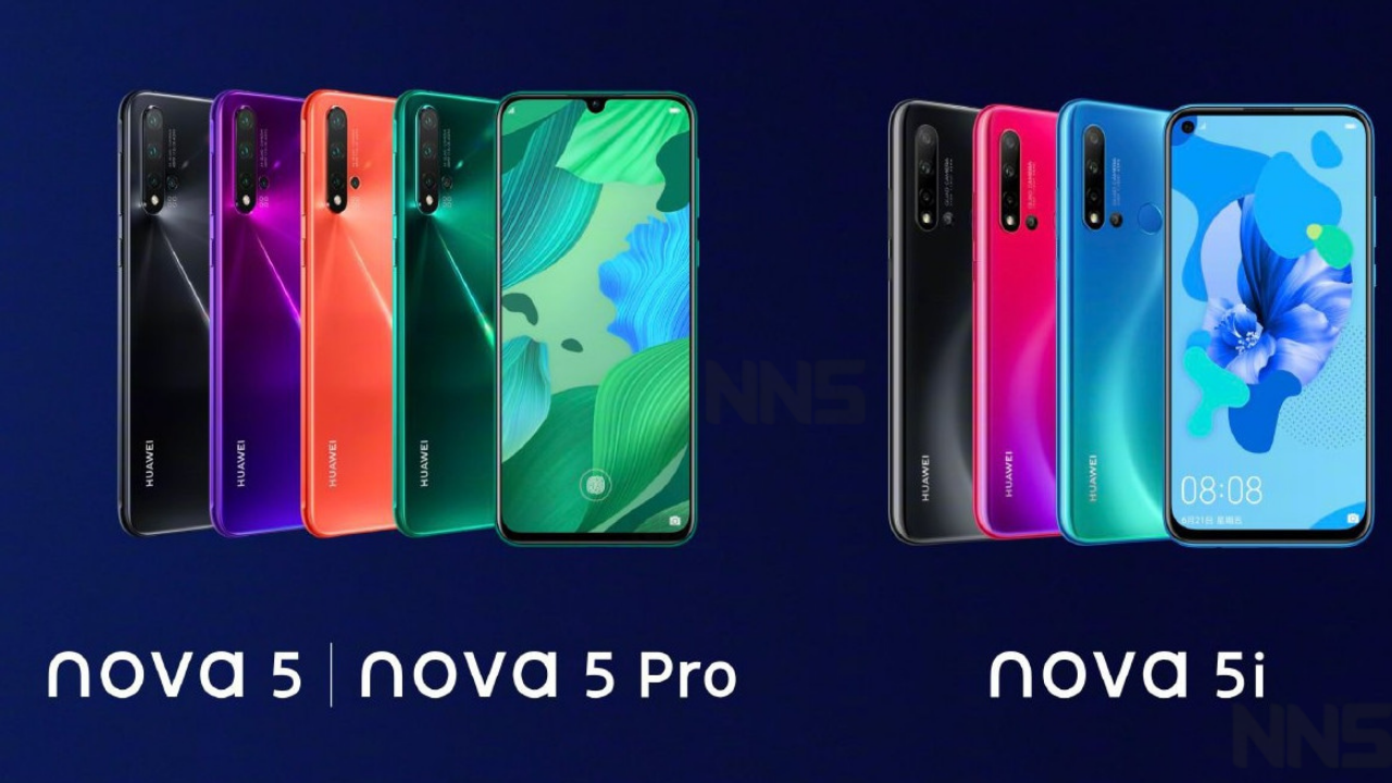 Huawei Nova 5 series
