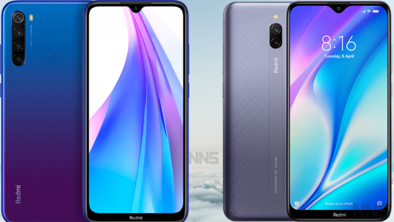 Redmi 8A and Redmi Note 8T