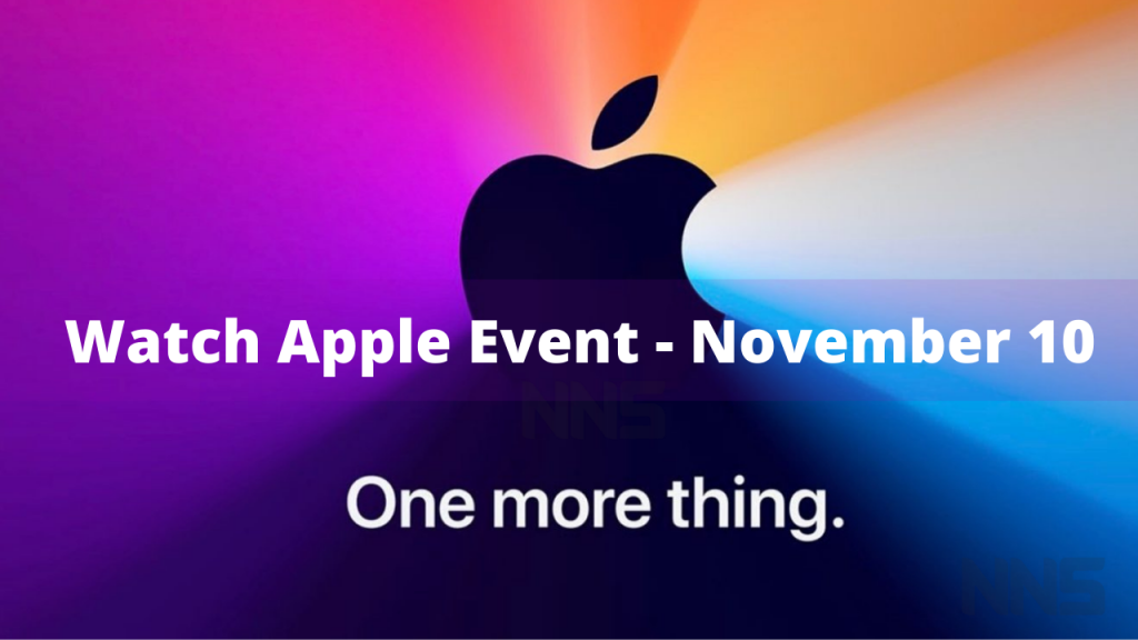 Watch Apple Event - November 10