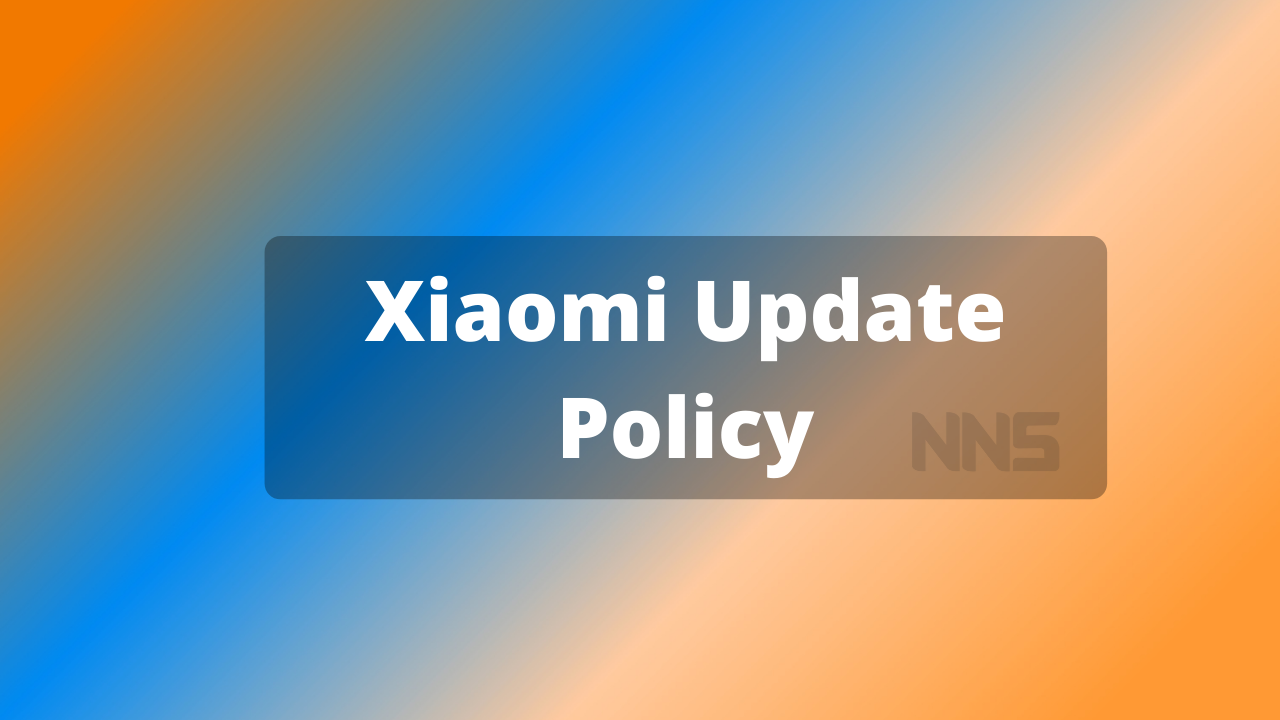 Xiaomi Update Policy