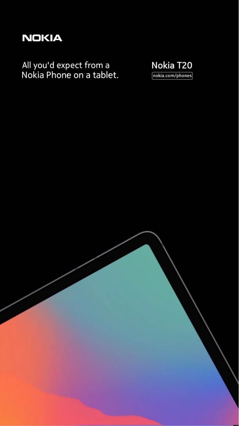 Nokia T20 tablet image