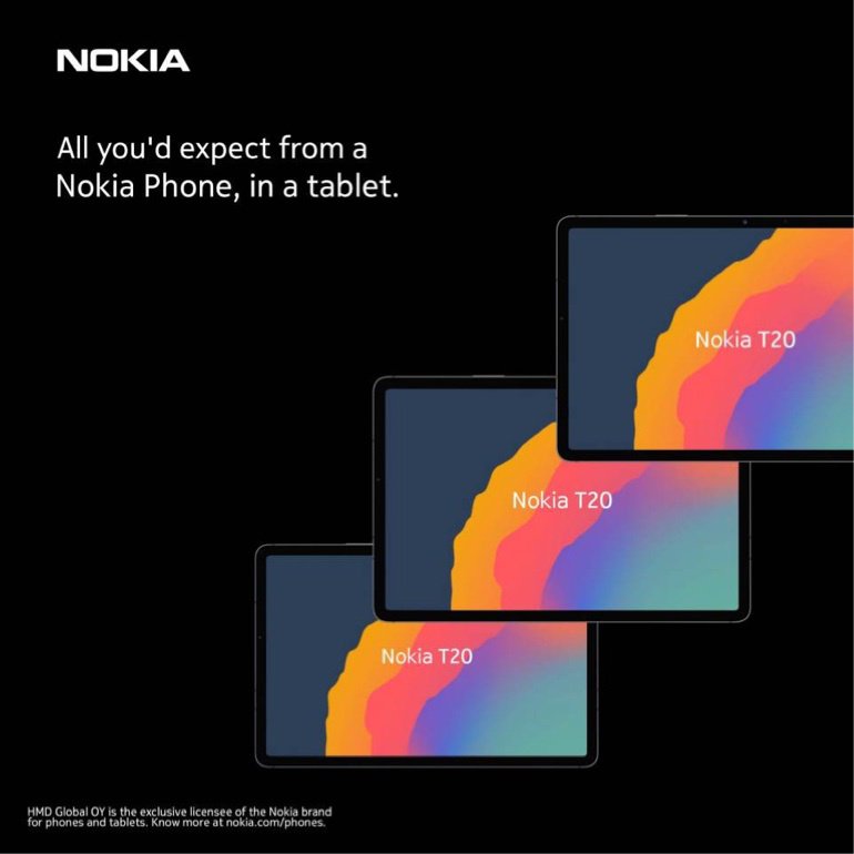 Nokia T20 tablet
