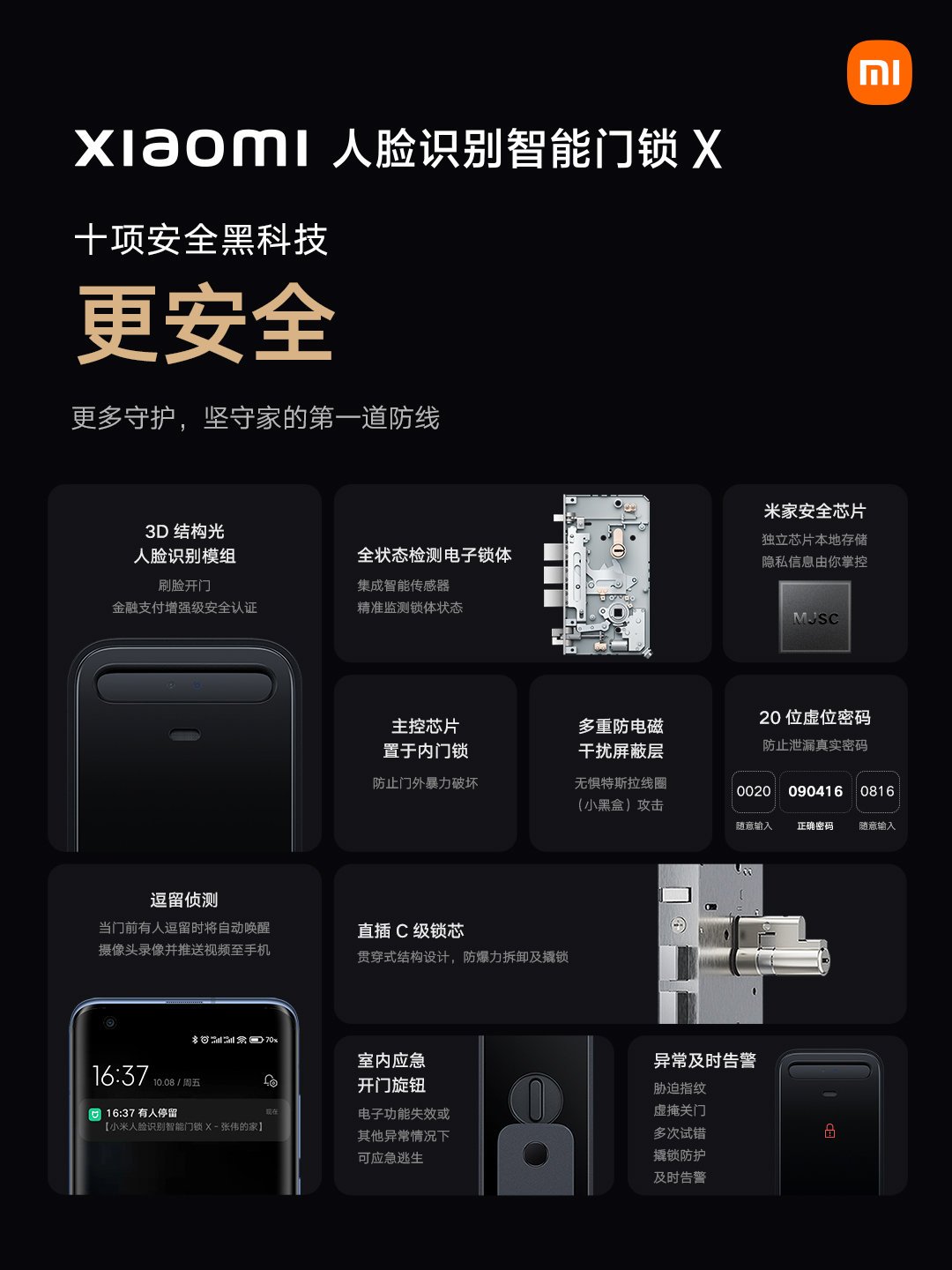 Xiaomi smart door lock X image 3