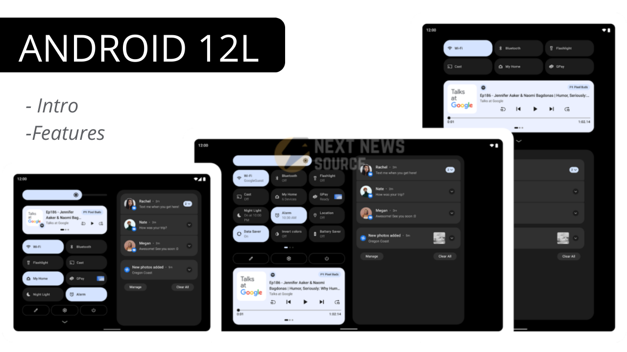 ANDROID 12L Intro