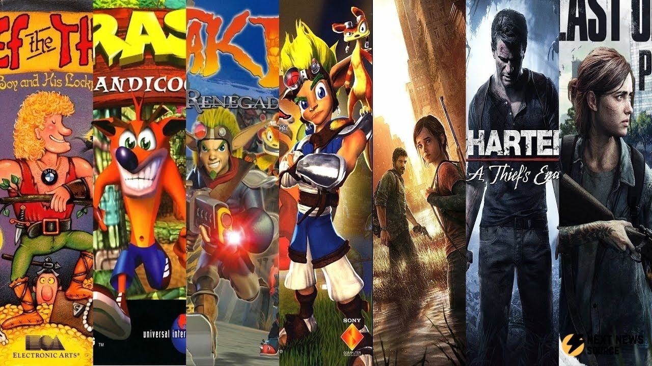 Naughty Dog Games