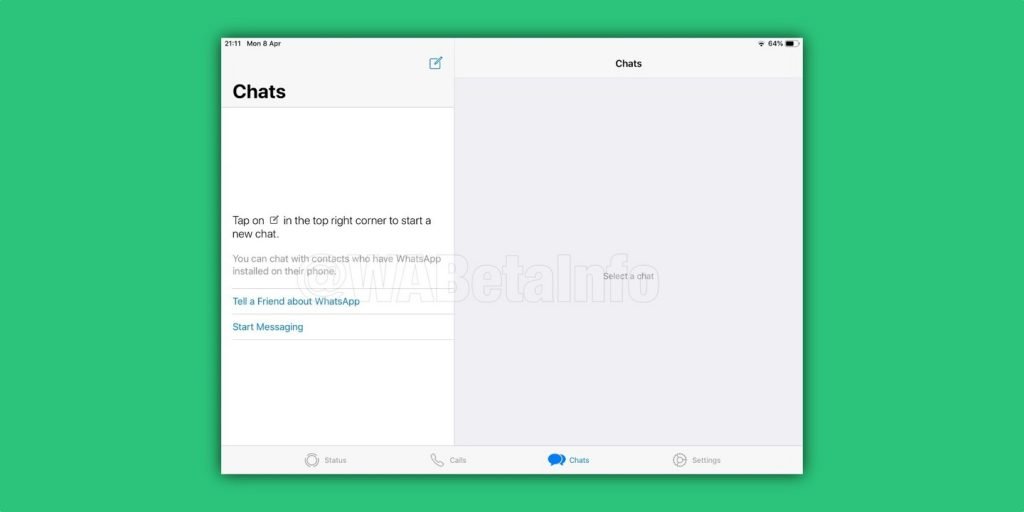 WhatsApp for iPad is coming
