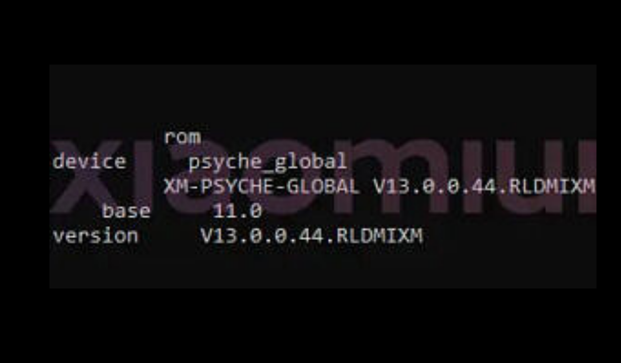 Xiaomi MIUI 13 internal beta version 13.0.0.3