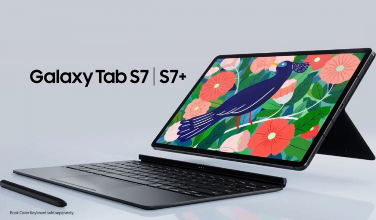 Samsung Galaxy Tab S7 and S7+