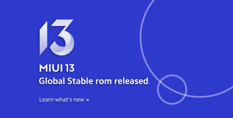 MIUI 13 Global ROM Changelog