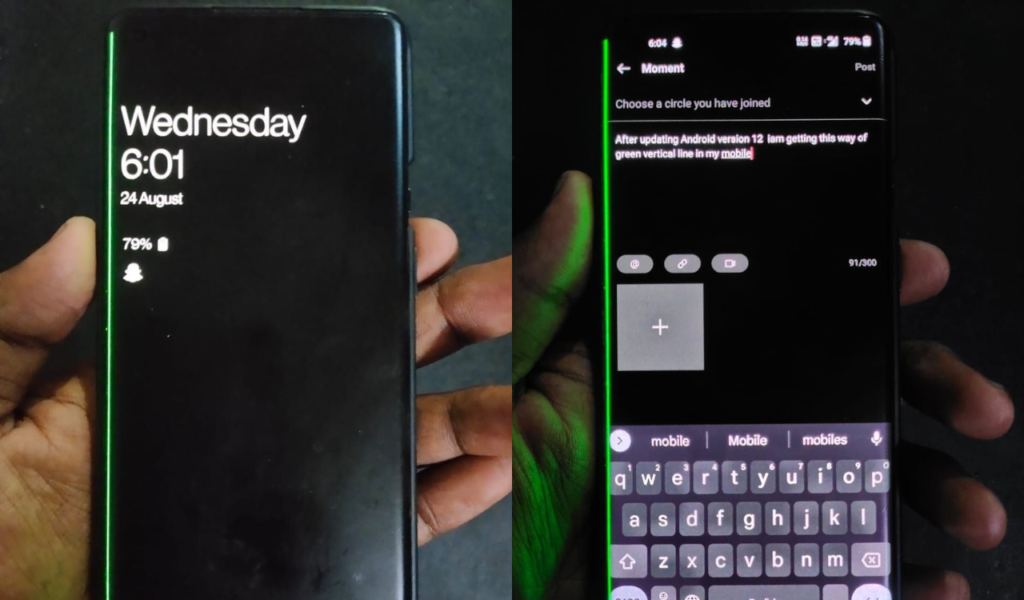OnePlus 8 Pro Display Issue