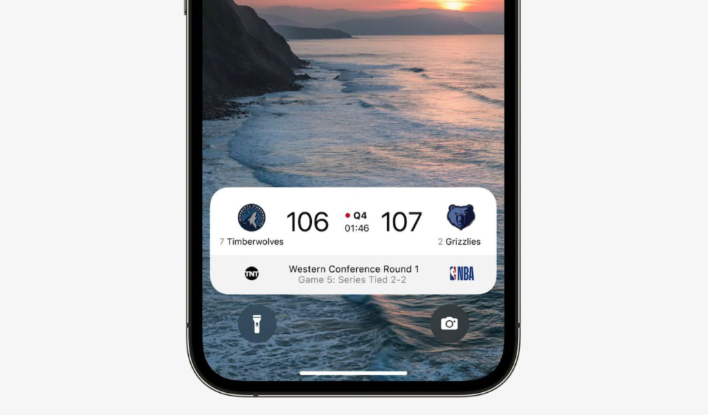 iOS 16 Live Activities